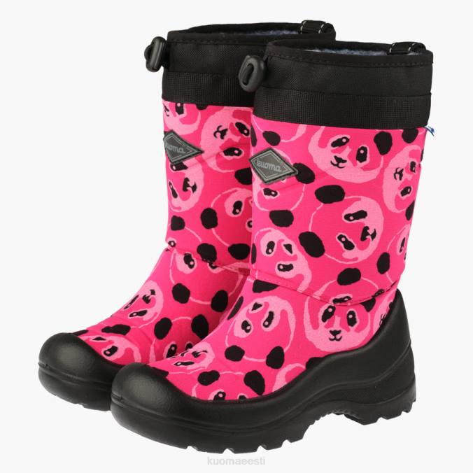 roosa panda talvesaapad lumilukko D6VZ16 Kuoma jalatsid poiss